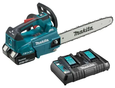Image de Tronçonneuse d'élagage MAKITA DUC356PT2B 36V 2x18V Li-Ion 35cm