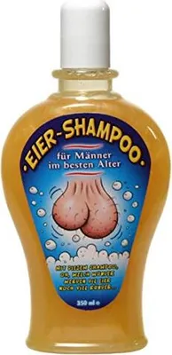 Produktbild von Witziges Eier Shampoo für Männer, Scherzartikel Glatzen Shampoo 350 ml