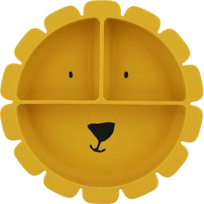 Produktbild von Trixie Baby 96-429, Teller für Kleinkinder, Gelb, Silikon, Junge/Mädchen, 220 mm, 35 mm