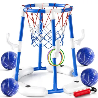 Imagen del producto de Kit de baloncesto flotante para piscina