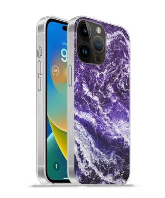 Produktbild von MuchoWow® Handyhülle Schutzhülle Hülle für Apple iPhone 14 Pro Max Mineralien - Muster - Naturstein Silikon Softcase Handy Hülle - Hardcover