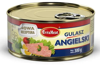 Zdjęcie produktu dla Evra Gulasz angielski mielonka wieprzowa 300 g