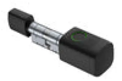 Produktbild von Avatto SDL-V1-B70 70mm digitaler Türzylinder, Schwarz – Fingerabdruck, PIN, kompatibel mit TUYA-Smartphone-App