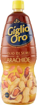 Produktbild von 3x Carapelli Giglio Oro Olio di Semi di Arachide Erdnussöl Speiseöl Frittieröl 100% Italienisches Öl 1Lt