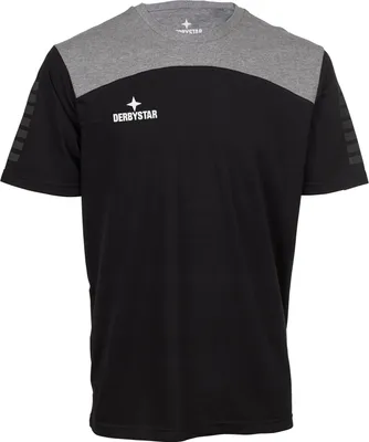 Produktbild von DERBYSTAR Ultimo T-Shirt Uni schwarz/grau XXL