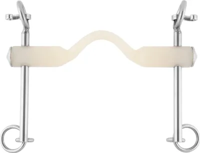 Produktbild von Sprenger Nathe Kandare 20 mm mit Zungenfreiheit und langen Anzügen Thermoplast, Größe:145 mm