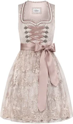 Produktbild von Mini-Dirndl Tessa in Taupe von Nübler Größe 44