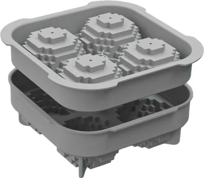 Produktbild von Große Eiskugelform aus Silikon, lustige Formen, Eiskugelschale zum Kühlen von Whisky, Cocktails, Bourbon, leicht zu lösender Eiskugelmaker