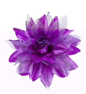 Produktbild von Blumige Rosen Haarspange violett