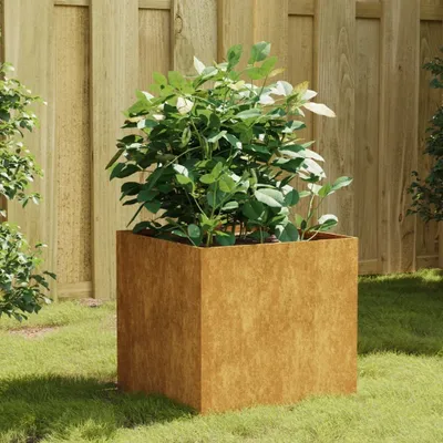 Produktbild von Möbel Pflanzkübel 40x41x40 cm Cortenstahl - Beete 824518