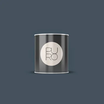 Produktbild von Wandfarbe Blau | PURO Azure Petrol | Exklusive Innendispersion Hohe Farbintensität | 2.5 Liter