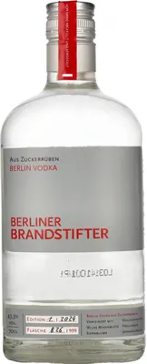 Image de Berliner Brandstifter Berlin Vodka 43,3% Vol. 0,7l
