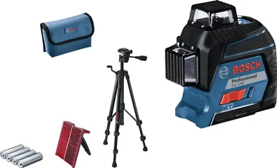 Immagine prodotto di Bosch GLL 3-80 + alcalina + BT 150 + custodia Hw