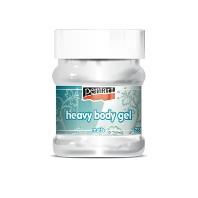 Produktbild von PENTART Heavy Body Gel, Matt, 230 ml