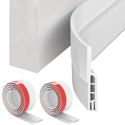 Immagine prodotto di Guarnizione autoadesiva, in gomma, 2 pezzi, 5 x 100 cm, per porte