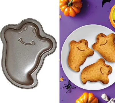 Image de Moule à Gâteau Fantôme Halloween Cuisson Décoration Fantastique Gourmandises Créatives Designs