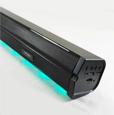 Image de Barre de son lumineuse - INOVALLEY - BS11 - 60 W - LED - Bluetooth V5.0 - HDMI - USB 2.0 - micro SD - FM - Batterie 2400 mAh