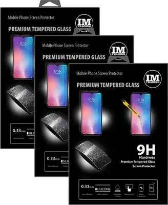 Produktbild von cofi1453® 3 Stück Schutzglas 9H kompatibel mit XIAOMI MI 9 Displayschutzfolie Panzerfolie Passgenau Glas