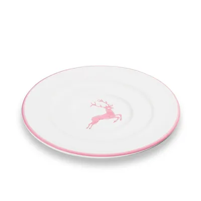Produktbild von Gmundner Keramik Rosa Hirsch Unterteller Kaffee Gourmet