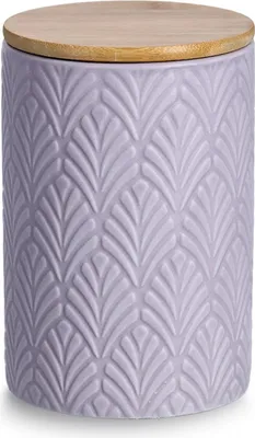 Produktbild von Keramikbehälter mit Bambusdeckel, 720 ml