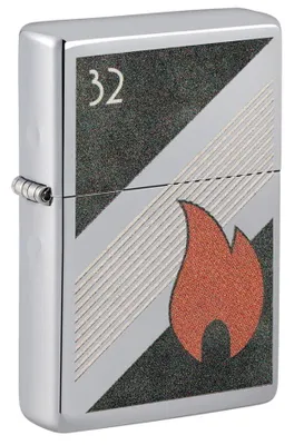 Produktbild von Zippo Feuerzeug 32 Flame Design, Windproof, USA