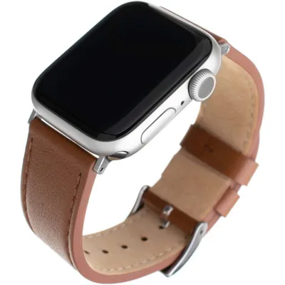 Produktbild von Stały pasek skórzany do Apple Watch 49/46/45/44 mm, brązowy