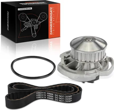 Immagine prodotto di Frankberg 1x cinghia di distribuzione set cinghia di distribuzione pompa dell'acqua per VW Golf 3 Seat Cordoba 6K1 6K2 Ibiza 2