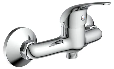 Produktbild von SCHÜTTE Duscharmatur ATHOS PLUS, Wasserhahn Bad, Mischbatterie Dusche in Chrom