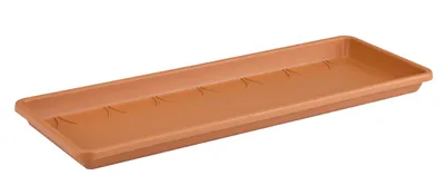 Produktbild von elho barcelona Balkonkasten Untersetzer 50cm - tonrot