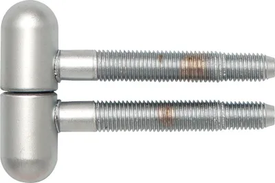 Image de SFS paumelle à percer 3 fois ø16mm tête ronde acier chromé mat
