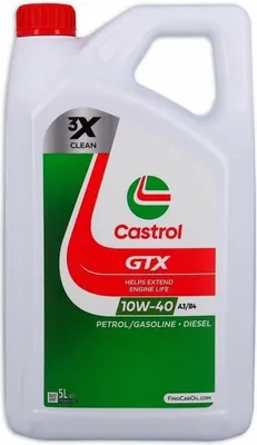 Produktbild von CASTROL GTX 10W-40 A3/B4 5L - 10W40 Motoröl