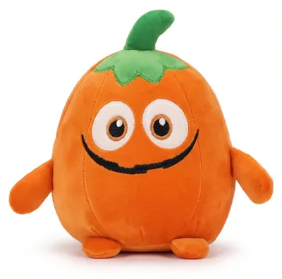 Produktbild von Halloween Plüsch Vampir Kürbis Mann Kuscheltier Gruselig Dekoration Geschenk Softtoy - Modell: Kürbis
