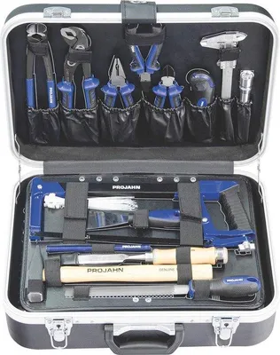 Produktbild von Famanu Werkzeugkasten 149 Teile – 1/4" + 1/2" Werkzeugset für Profis