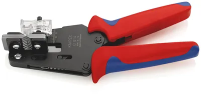 Image de Knipex 12 12 14 pince à dénuder bleu, rouge