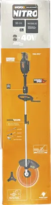 Obrázek produktu pro Aku strunová sekačka Worx Nitro WG186E.92 2x20V bez aku a nabíječky