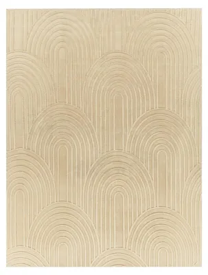 Produktbild von TT Home Wohnzimmer Teppich Esszimmer Kurzflor Moderne Geometrische Optik Mit Streifen Skandi Boho Style Flauschig Unifarben Größe 160x220 cm