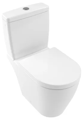 Produktbild von Villeroy&Boch TSWC Komb spülrandlos Avento 370x640mm DirectFlush bodenst Weiß Alpin, 5644R001