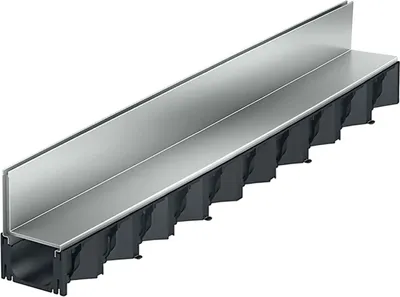 A product shot of a drainage channel.