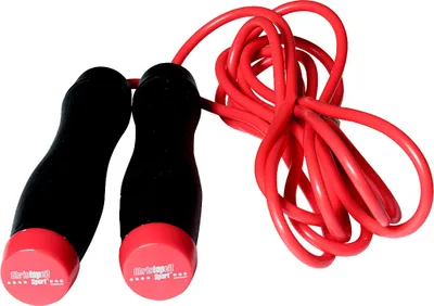 Produktbild von Christopeit Springseil Profi – Verstellbares Trainingsseil mit 2x150 g Zusatzgewichten, Ideal für Einsteiger & Profis, Effektives Konditionstraining Zuhause & Fitnessstudio