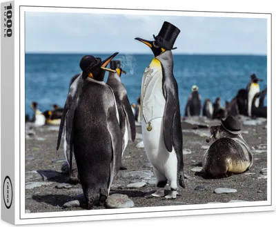 Image de raxxa Premium-Puzzle "Herrenclub", 1000 pièces