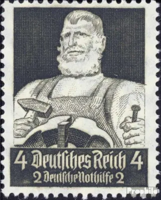 Produktbild von Briefmarken Deutsches Reich 1934 Mi 557 gestempelt Nothilfe:Berufe