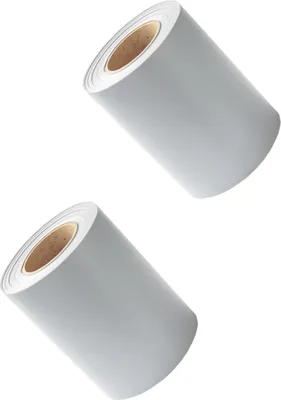 Produktbild von Aopunly Sichtschutzstreifen PVC Windschutzstreifen Doppelstabmatten 100m Hellgrau