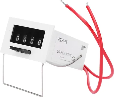 Obrázek produktu pro MCF?4 Elektromagnetický impulsní čítač, rozsah měření 0šC9999, průmyslové použití, 220 V střídavý proud