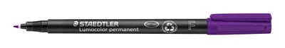 Zdjęcie produktu dla STAEDTLER® 318-6 Folienstift Lumocolor perm F violet