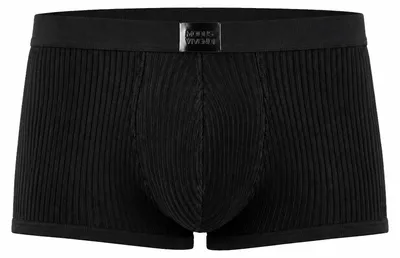 Immagine prodotto di Modus Vivendi - Intimo da Uomo Boxer corti - Corduroy Boxer Black - 1x Taglia L