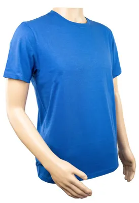 Produktbild von T-Shirt - 100% Baumwolle - 180 gsm - L - Blau - fur Herren
