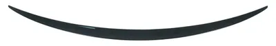 Productafbeelding van Achterspoilerlip voor Mercedes E-klasse W213, modeljaar 2016 en later, in matzwart.