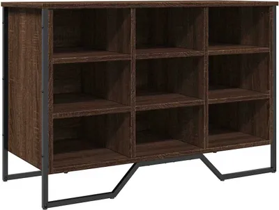 Obrázek produktu pro vidaXL Stojan na boty hnědý dubový vzhled 90x38x61,5 cm materiál na bázi dřeva