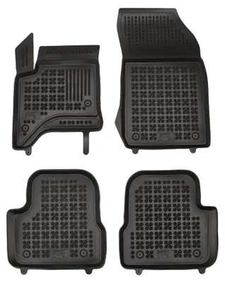 Imagen del producto de MTM Alfombrillas Goma para Fiat 600 Hybrid 2024- , tipo Cubeta a Medida Antideslizante con Borde 5 cm, cód. 3D 13067