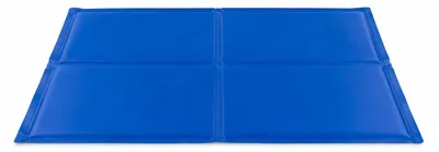 Produktbild von Kühlmatte für Hunde und Katzen 90 × 50 cm, selbstkühlend ohne Strom, wiederverwendbare Haustiermatte für Auto & Zuhause
